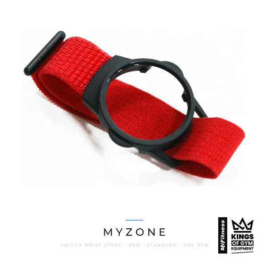 Myzone-Switch Wrist Strap - Red - Standard – MiFitness Kings of Gym Equipment