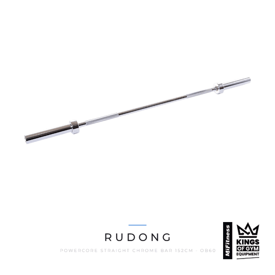 Powercore Straight Chrome Bar 152cm – MiFitness Kings of Gym Equipment