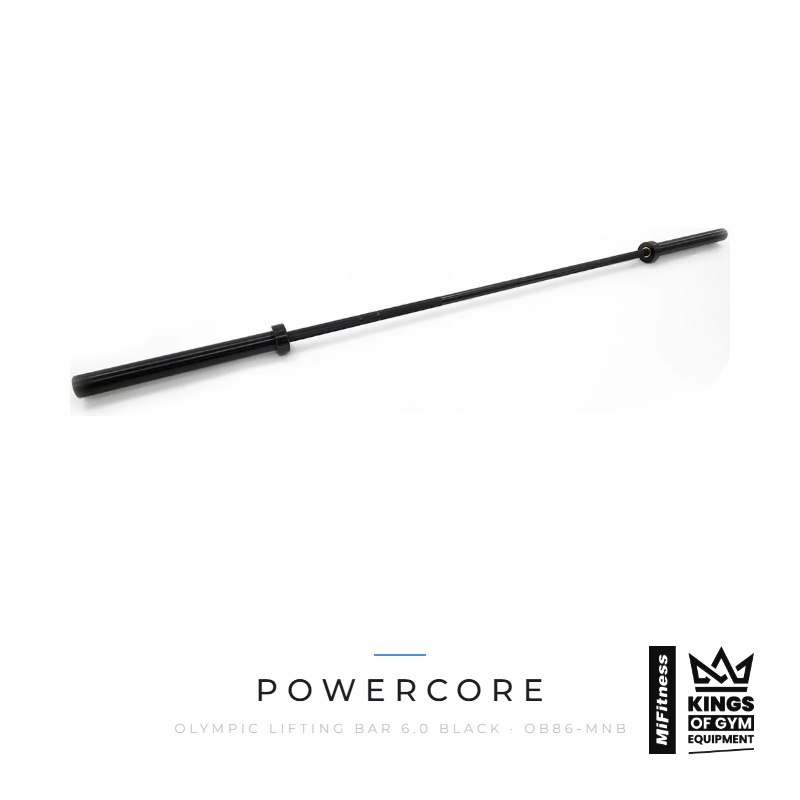 Load image into Gallery viewer, Powercore Olympic Lifting Bar 6.0 Black 680kg – MiFitness Kings of Gym Equipment
