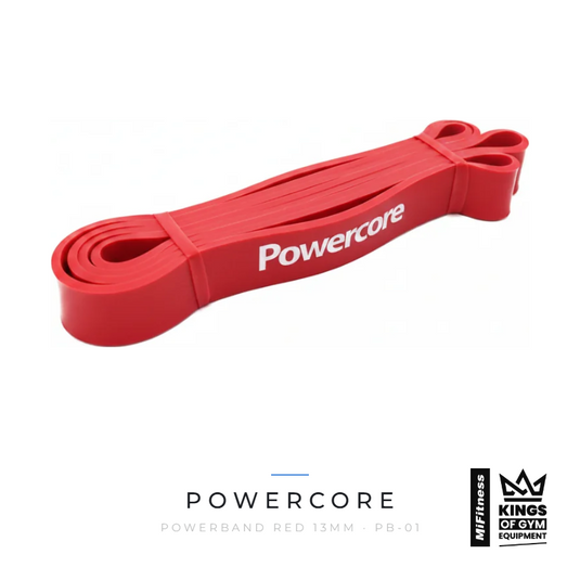 Powercore Powerband Red (13mm) – MiFitness Kings of Gym Equipment