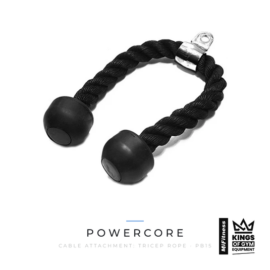 Cable Attachment: Tricep Rope – MiFitness Kings of Gym Equipment