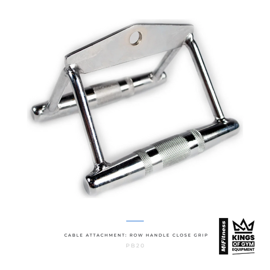 Cable Attachment: Row Handle (Close Grip) – MiFitness Kings of Gym Equipment