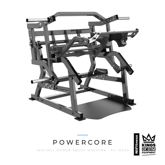 Powercore Instinct Power Squat Machine – MiFitness Kings of Gym Equipment