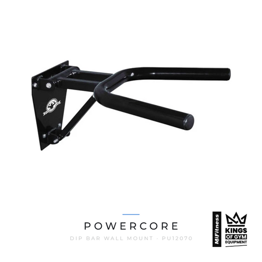Powercore Dip Bar Wall Mount – MiFitness Kings of Gym Equipment
