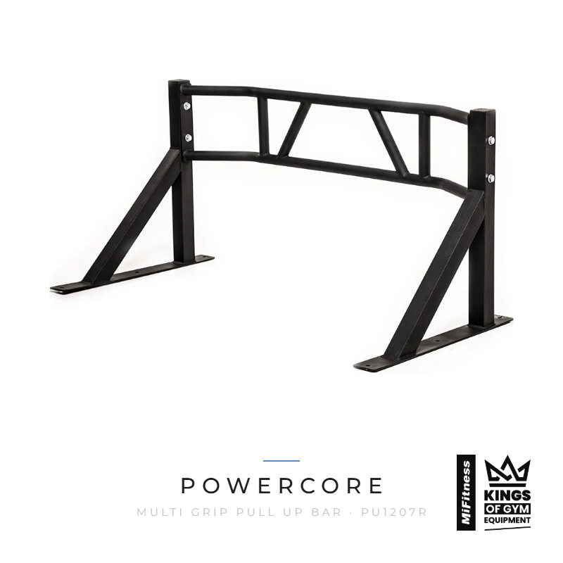 Load image into Gallery viewer, Powercore Multi Grip Pull Up Bar – MiFitness Kings of Gym Equipment

