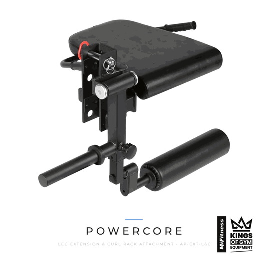 Powercore Leg Extension & Curl Rack Attachment – MiFitness Kings of Gym Equipment
