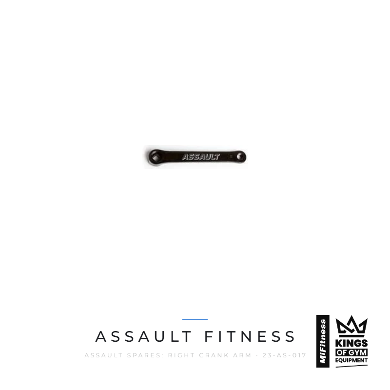 Load image into Gallery viewer, Assault Spares: Right Crank Arm – MiFitness Kings of Gym Equipment
