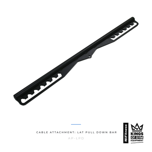 Cable Attachment: Lat Pull Down Bar – MiFitness Kings of Gym Equipment