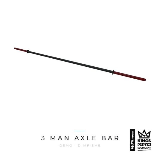 Demo - 3 Man Axle Bar – MiFitness Kings of Gym Equipment