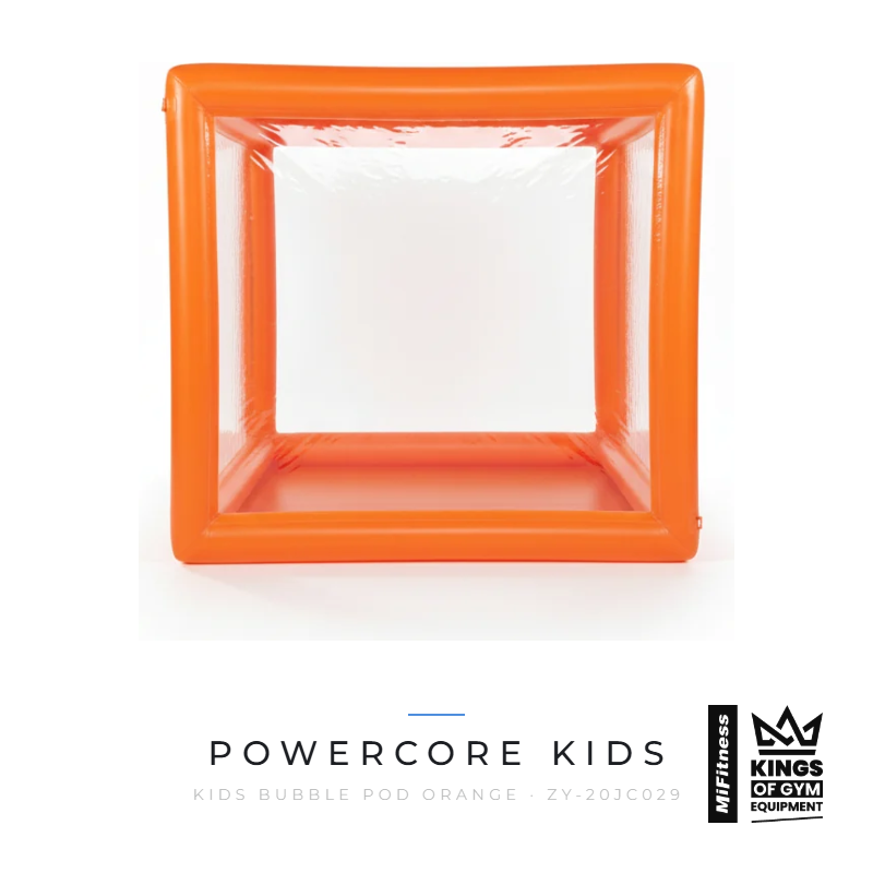 Load image into Gallery viewer, Kids Bubble Pod Orange – MiFitness Kings of Gym Equipment
