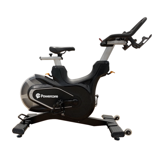Powercore Commercial Magnetic Spinning Bike with Console