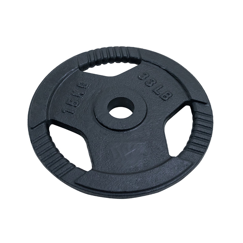 Load image into Gallery viewer, Cast Iron Olympic Plate with Handles 15 Kg - Demo
