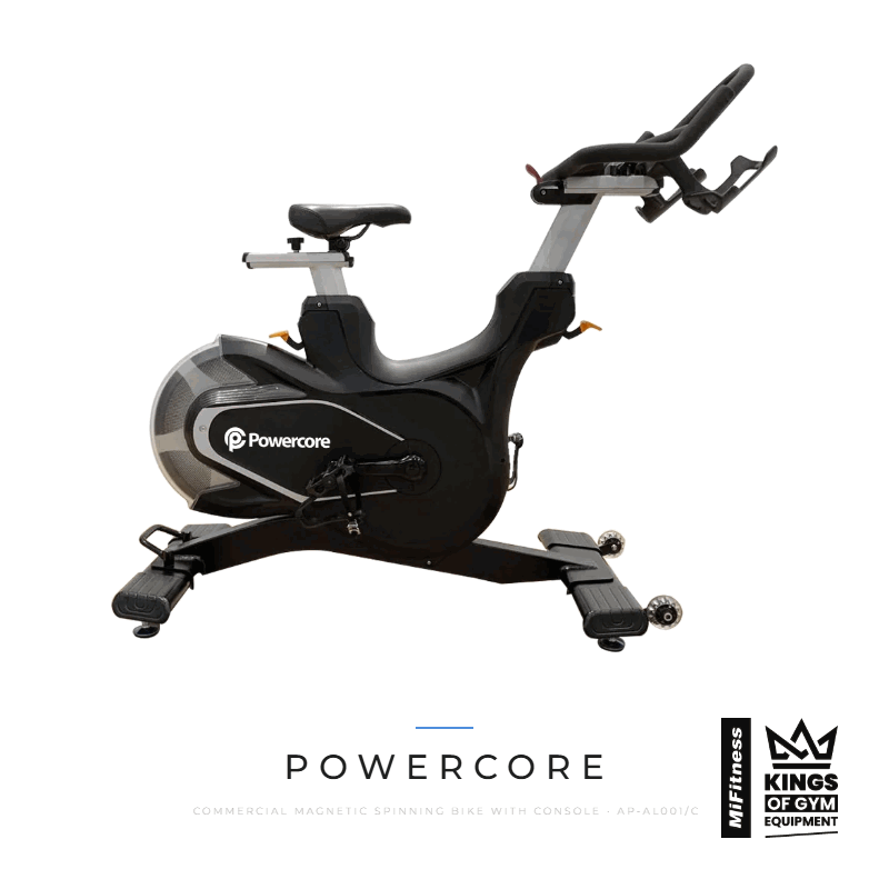 Load image into Gallery viewer, Powercore Commercial Magnetic Spinning Bike with Console – MiFitness Kings of Gym Equipment
