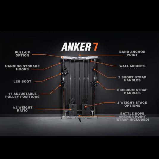 ANKER 7 STRENGTH TRAINER – 200 LB (91 KG)