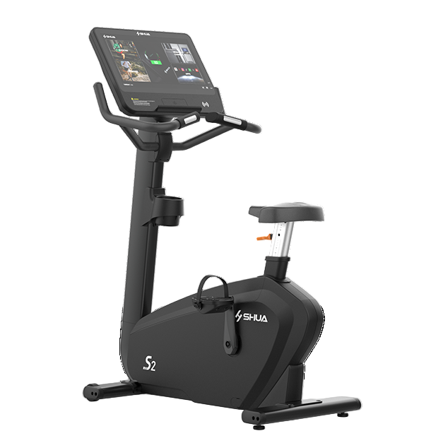 Shua SH-B9100UT Touch Screen Commercial Upright Bike (7 Year Warranty)