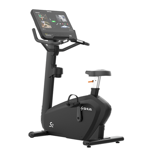 Shua SH-B9100UT Touch Screen Commercial Upright Bike (7 Year Warranty)