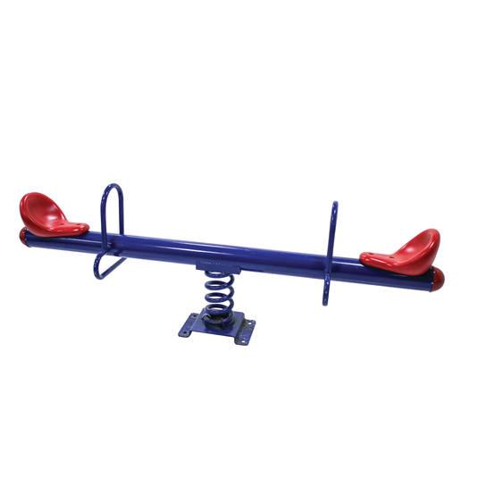 Blue/Red Seesaw - Red/Yellow Seat Colours May Vary  (Zy-Ipss024) - Demo