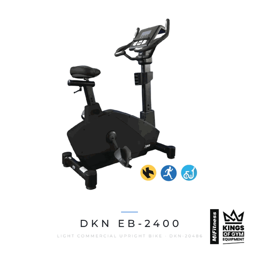 DKN EB-2400 Light Commercial Upright Bike – MiFitness Kings of Gym Equipment
