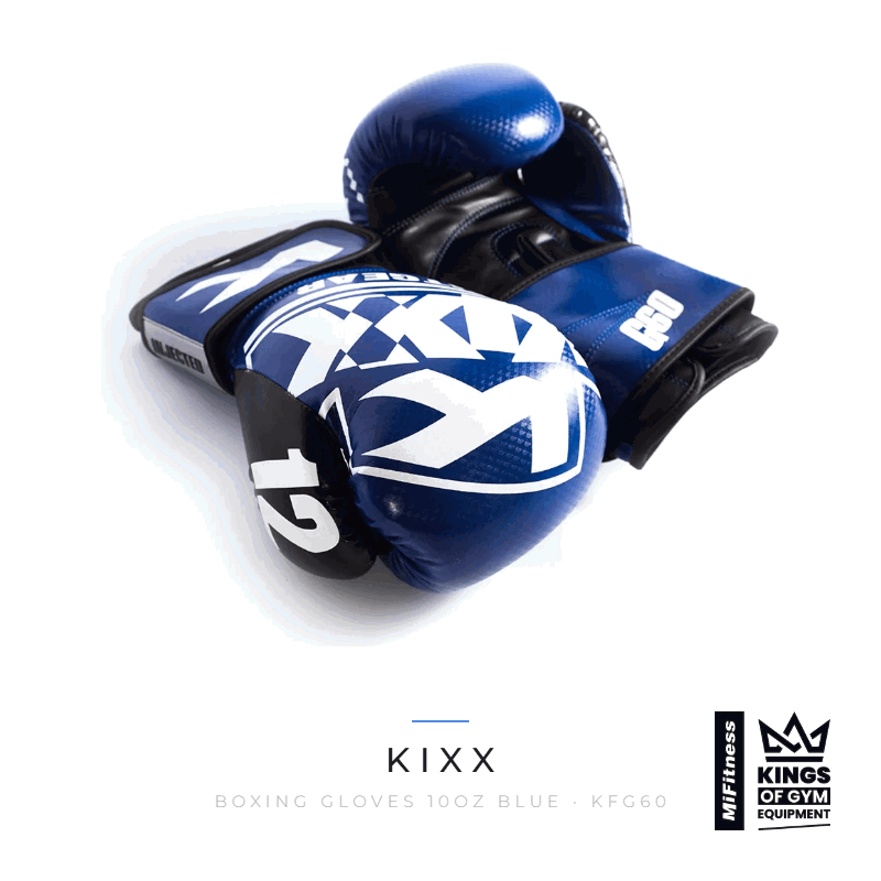 Load image into Gallery viewer, Kixx Boxing Gloves 10oz Blue – MiFitness Kings of Gym Equipment

