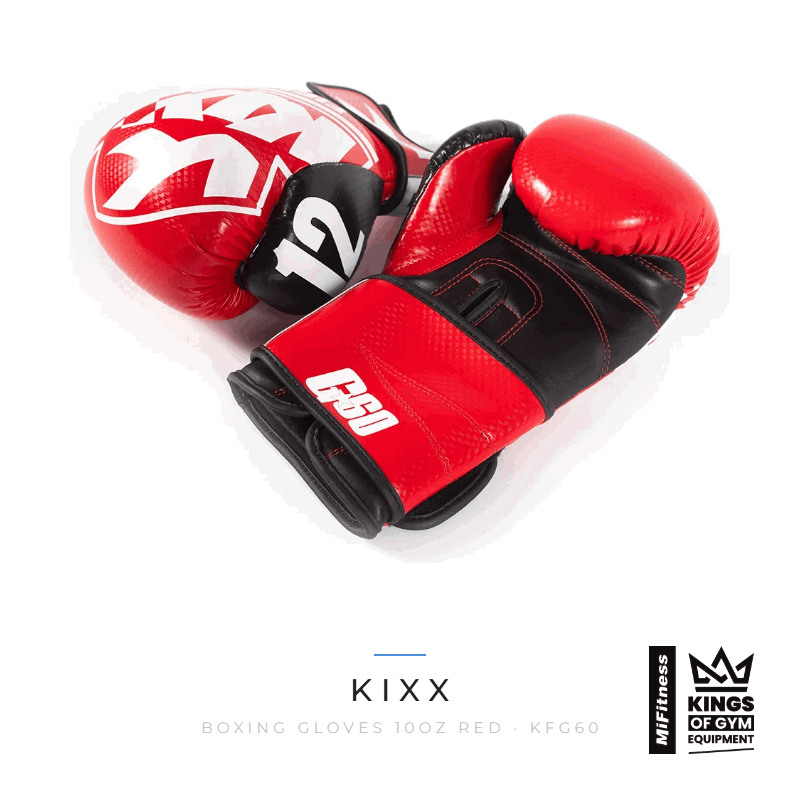 Load image into Gallery viewer, Kixx Boxing Gloves 10oz Red – MiFitness Kings of Gym Equipment
