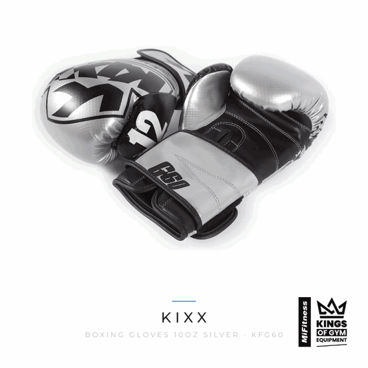 Kixx Boxing Gloves 10oz Silver – MiFitness Kings of Gym Equipment