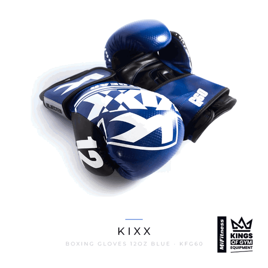 Kixx Boxing Gloves 12oz Blue – MiFitness Kings of Gym Equipment