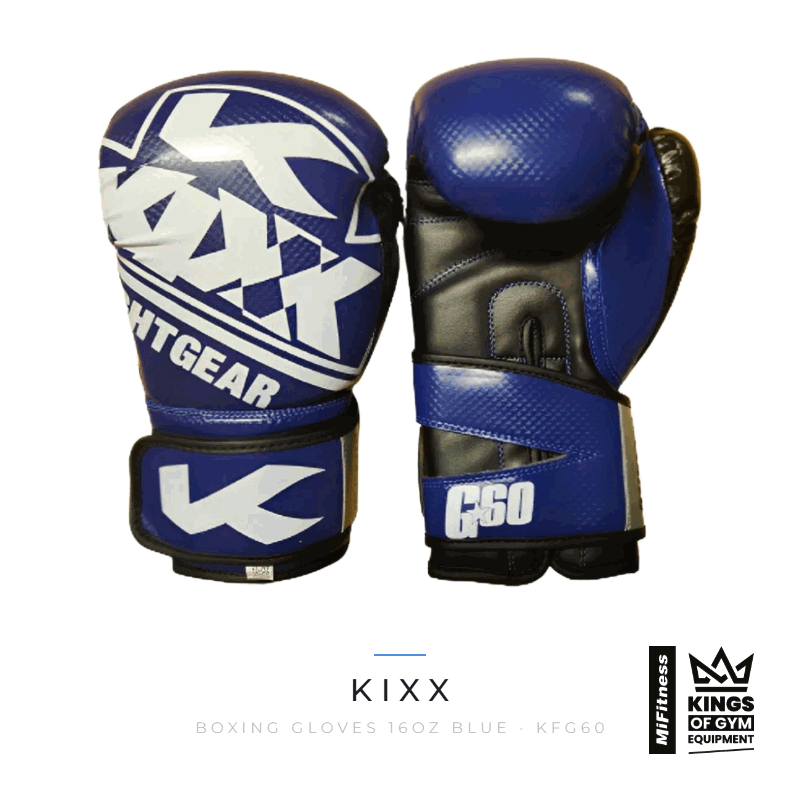 Load image into Gallery viewer, Kixx Boxing Gloves 16oz Blue – MiFitness Kings of Gym Equipment
