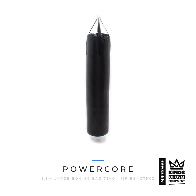 Load image into Gallery viewer, Powercore 1.8m Large Boxing Bag 75kg – MiFitness Kings of Gym Equipment
