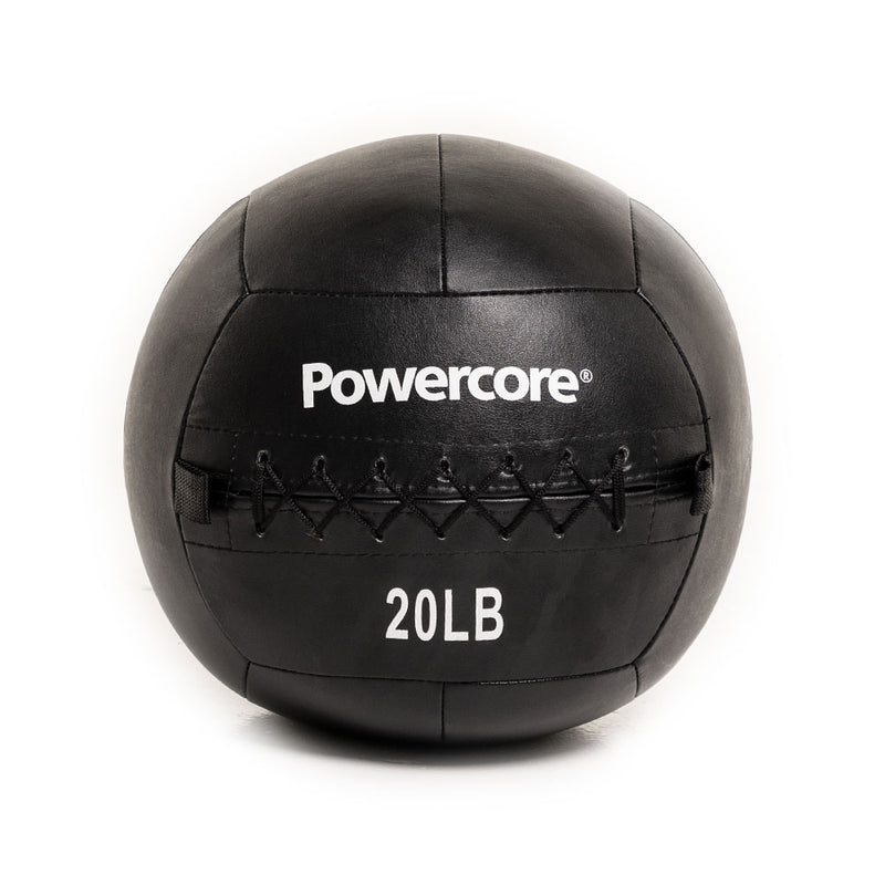 Load image into Gallery viewer, Powercore Black Wall Ball  ( 10lbs / 14lbs / 20lbs)
