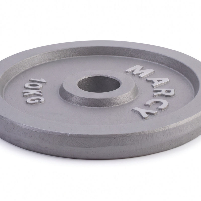 Load image into Gallery viewer, Powercore Cast Iron Weight Plate 10kg - Marcy [Made in RSA] (3 Year Warranty)
