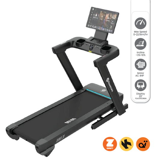 Powercore RunX 3E Treadmill - 4hp Touchscreen 22