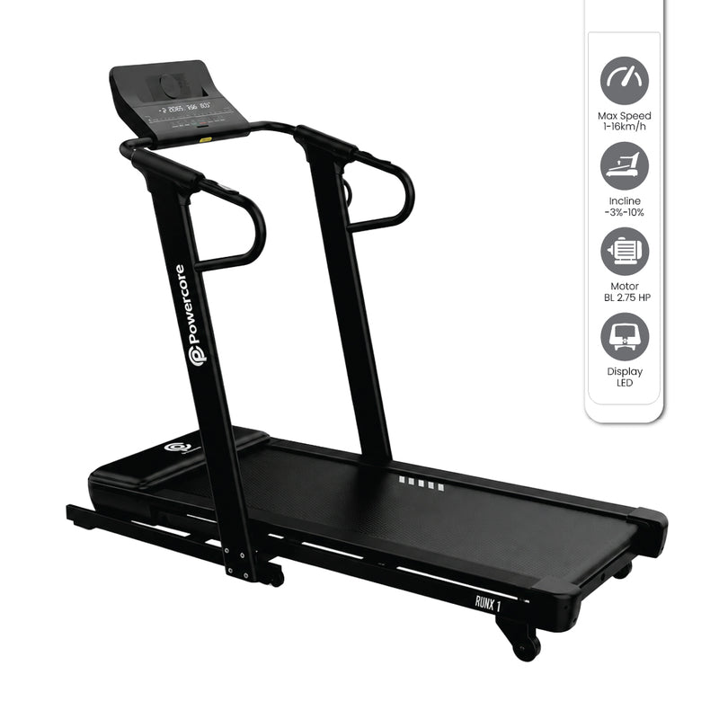 Load image into Gallery viewer, Powercore RunX 1 Home Treadmill
