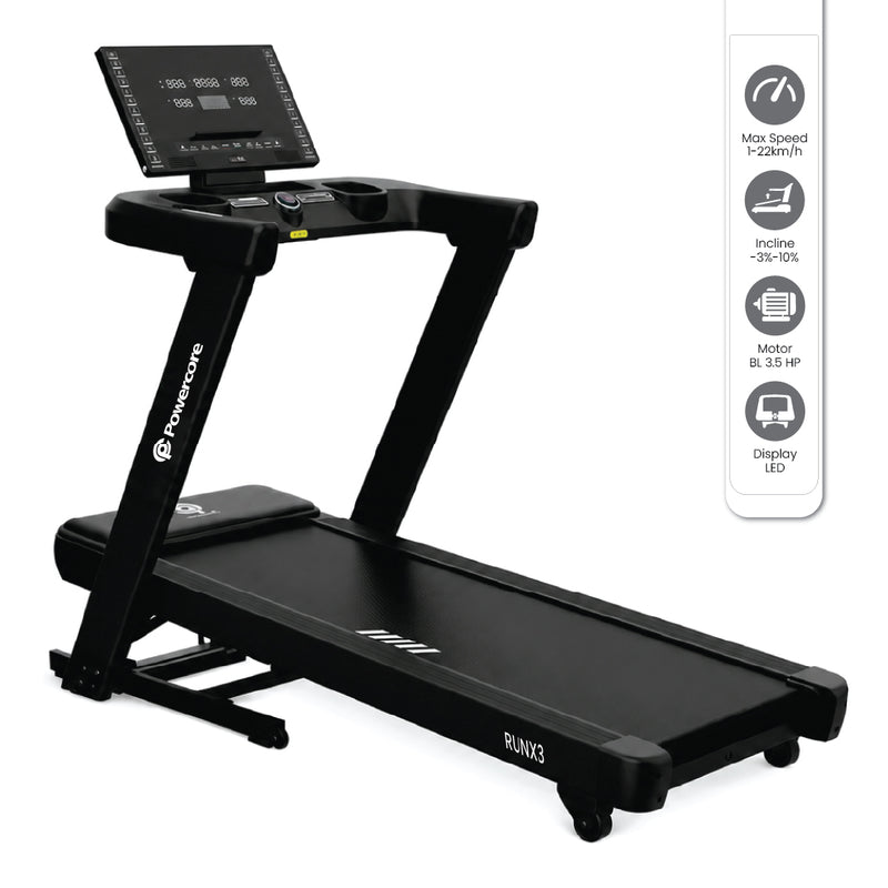 Load image into Gallery viewer, Powercore RunX 3 Home Treadmill
