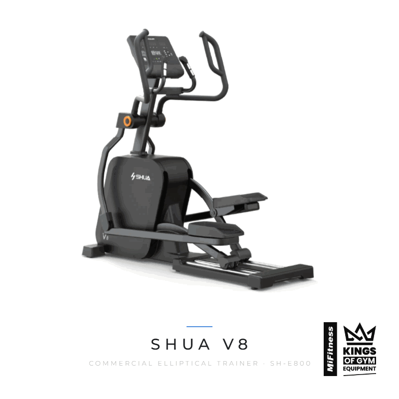 Load image into Gallery viewer, Shua V8 Commercial Elliptical Trainer – MiFitness Kings of Gym Equipment
