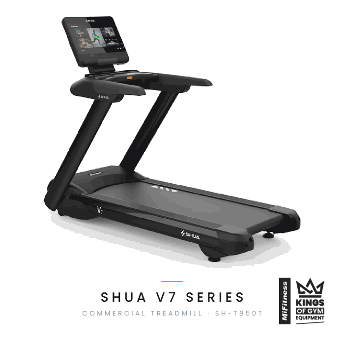 Load image into Gallery viewer, Shua V7 Series Treadmill with 21.5" Touch Screen (7 year warranty)
