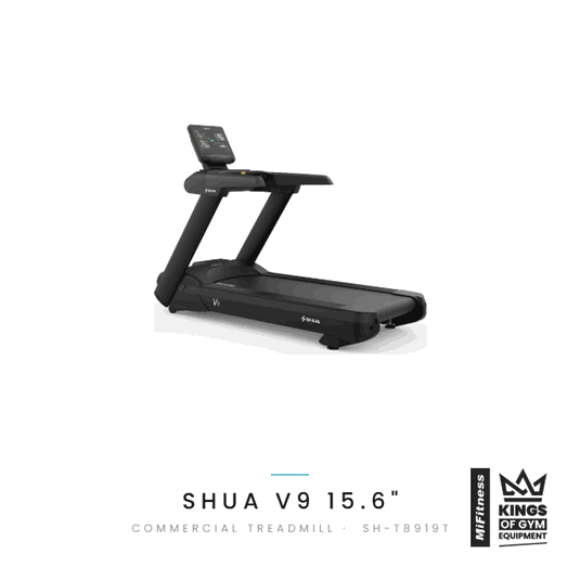 Shua V9 Commercial Treadmill 15.6” Touch Screen (7 Year Warranty)