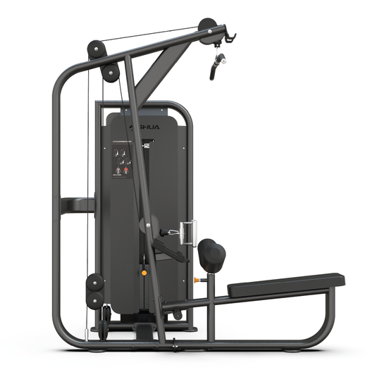 Shua Lat Pull Down / Row (G6892)- BLACK