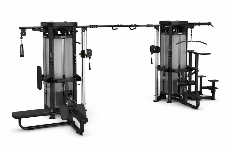 Load image into Gallery viewer, Shua 8 Stack Multigym -with Chin Dip Assist
