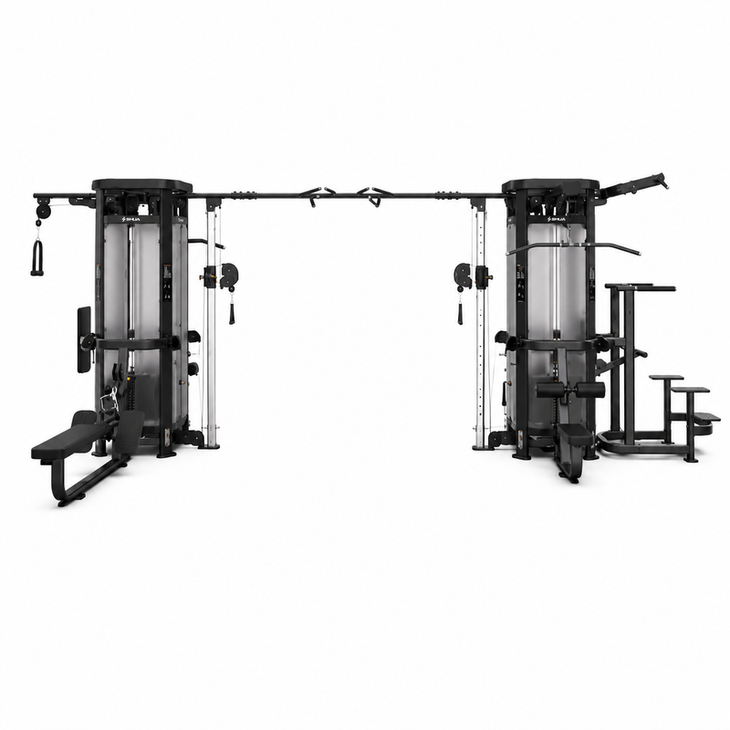 Load image into Gallery viewer, Shua 8 Stack Multigym -with Chin Dip Assist
