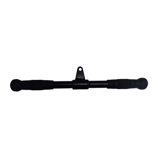 Tricep Straight Bar - Black (Cable Accessory)