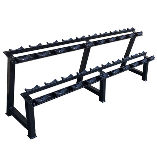 Load image into Gallery viewer, Powercore 2 Tier Dumbbell Rack (10 Pair)
