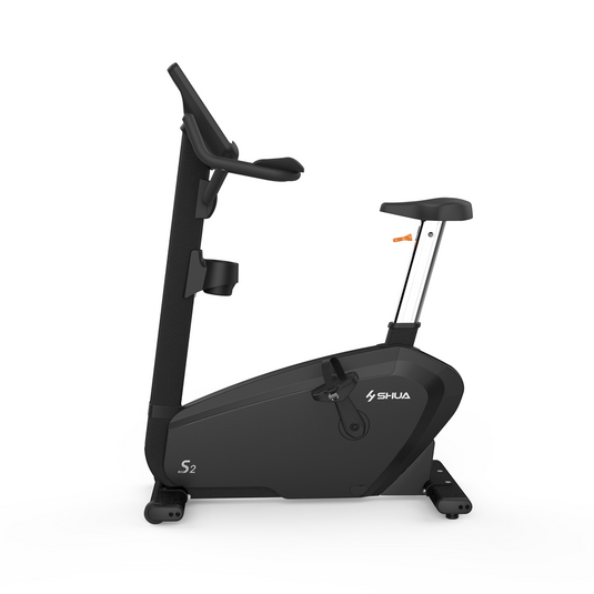 Shua SH-B9100UT Commercial Upright Bike with 15.6" Touchscreen (7 Year Warranty)