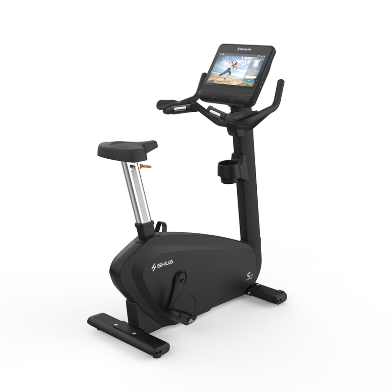 Load image into Gallery viewer, Shua SH-B9100UT Commercial Upright Bike with 15.6" Touchscreen (7 Year Warranty)
