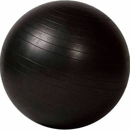 Powercore Exercise Ball 55cm- BLACK (Anti-Burst)