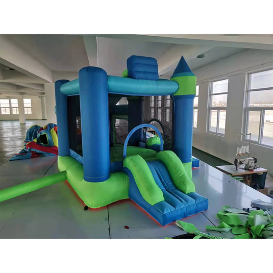 Kids Equipment: Blue and Green Action jumping castle*
