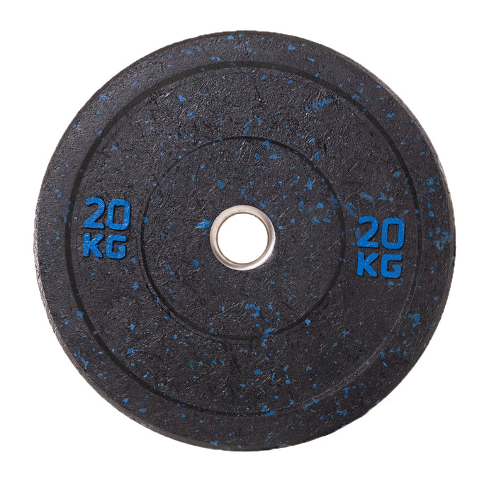 Demo - Powercore Hi-Temp Bumper Plate with Blue Crumbs 20Kg [Ea]