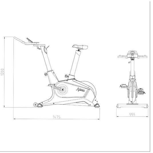 Demo - Dkn X-Motion Ii Spinning Bike