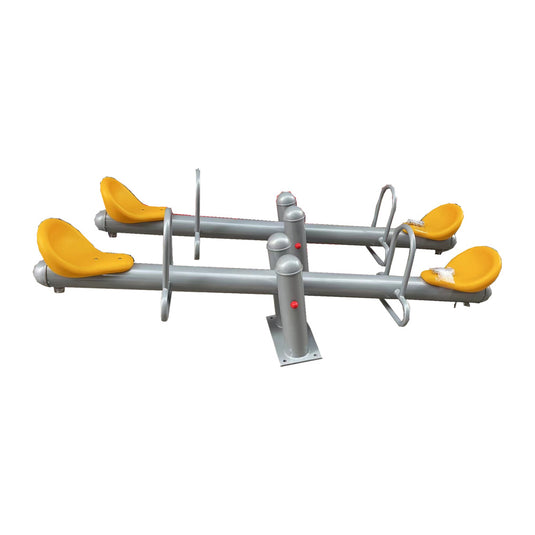 Seesaw - Blue Metal with Red Seat (3 Year Warranty)