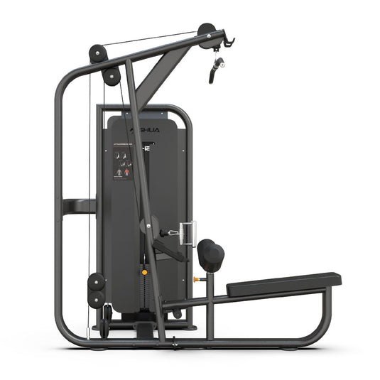 Shua Lat Pulldown / Seated Row Dual Machine (Black)