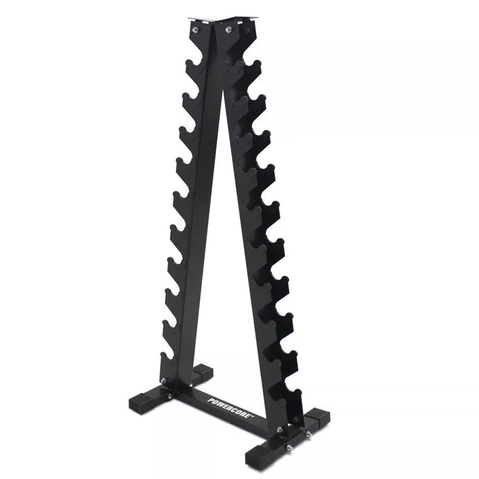Powercore Aerobic Dumbbell Rack (For 10 Pairs Of Light D/Bells)
